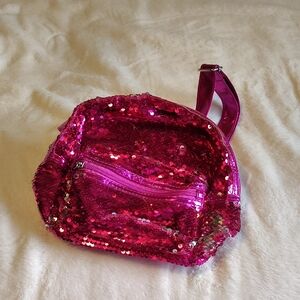 Sequin Pink Backpack